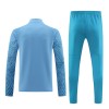 Manchester City Chaqueta De Entrenamiento Trajes 2023-24 Azul